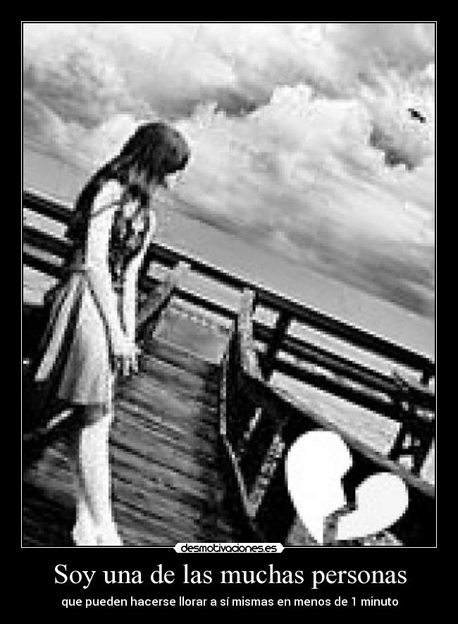 Soy una de las muchas personas - 