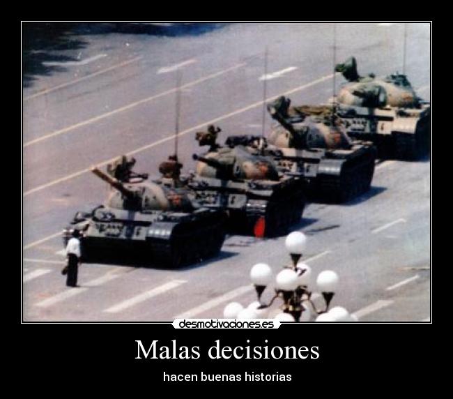 Malas decisiones - 