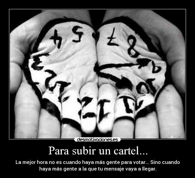 carteles carteles desmotivaciones