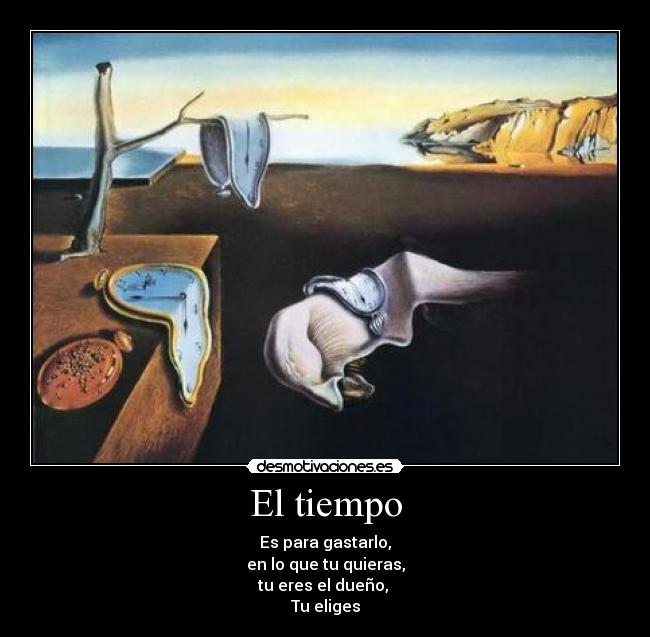 El tiempo -