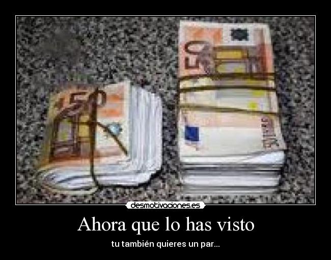 Ahora que lo has visto - tu también quieres un par...