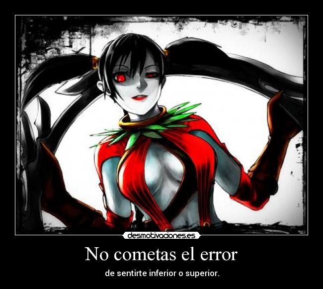 carteles soul calibur tira nadie mejor que nadie por eso nadie peor que nadie sabeeeis xdd desmotivaciones