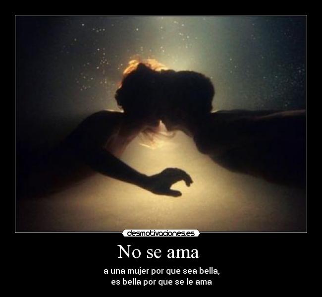 No se ama  - 