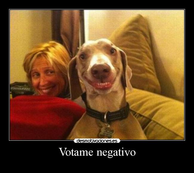 Votame negativo -