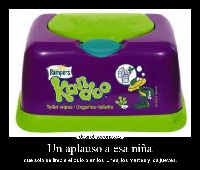 Un aplauso a esa niña - 