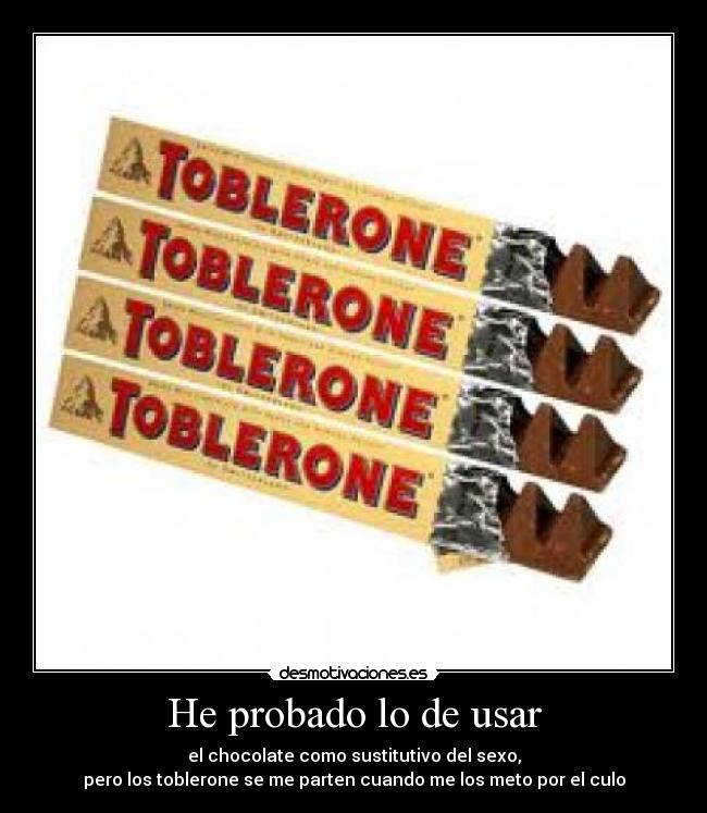 carteles chocolate desmotivaciones