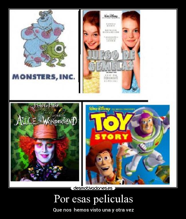 Por esas peliculas - 