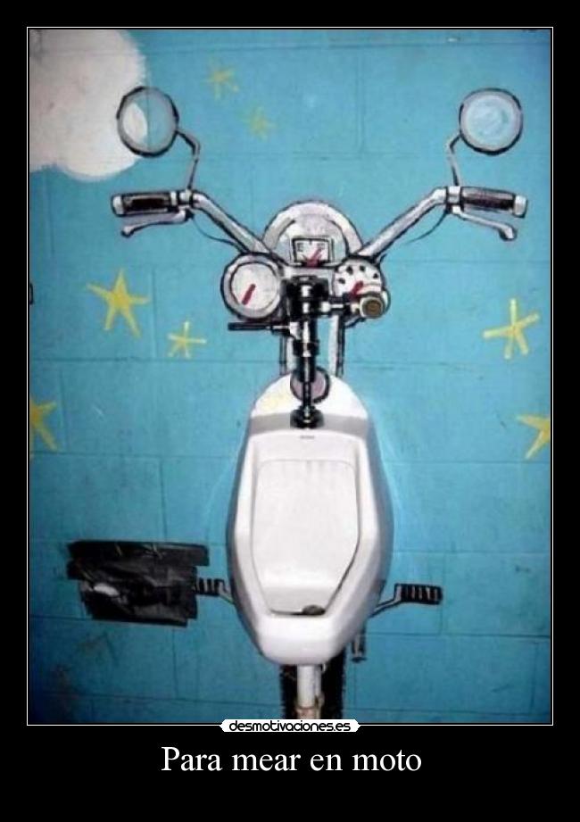 Para mear en moto - 