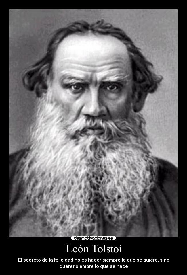 carteles tolstoi desmotivaciones