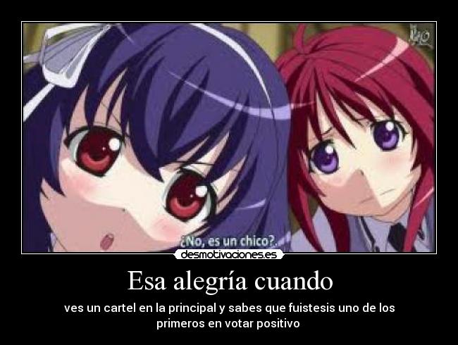 Esa alegría cuando - 