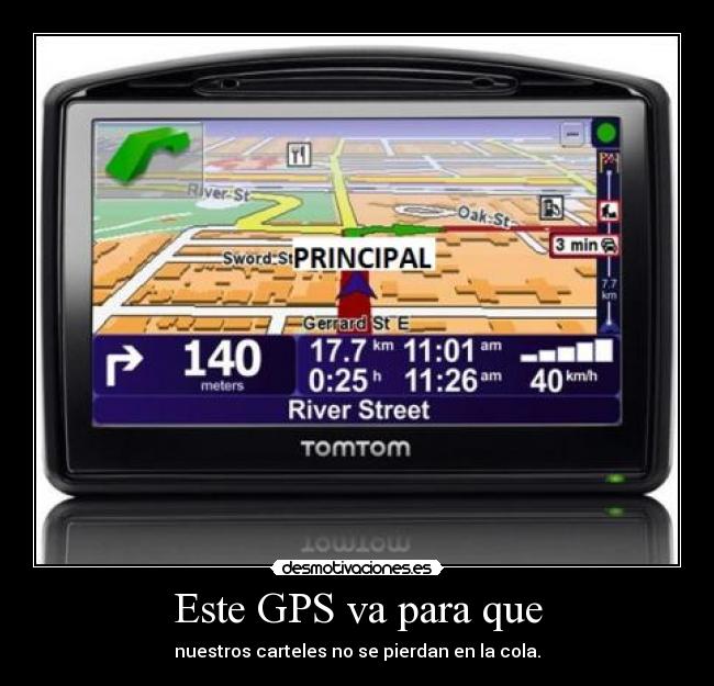 Este GPS va para que - 