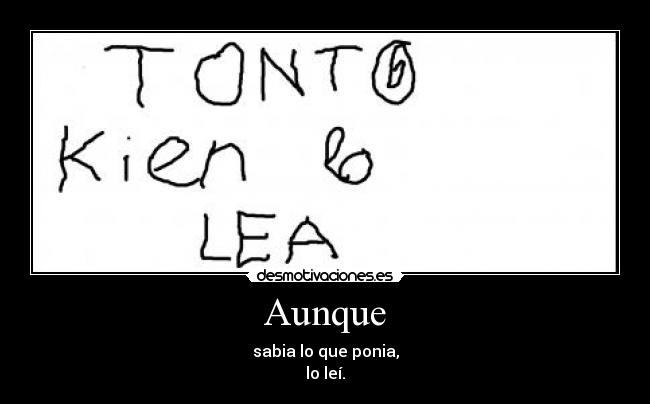Aunque - 