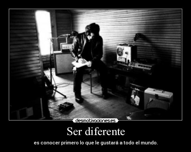 Ser diferente -