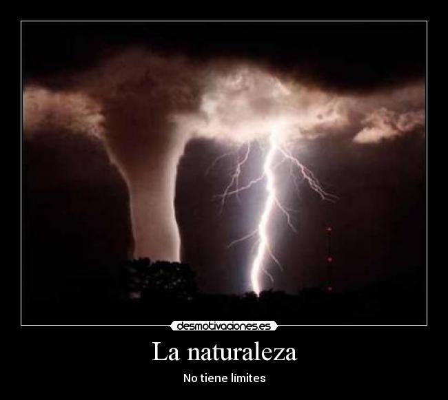 La naturaleza -