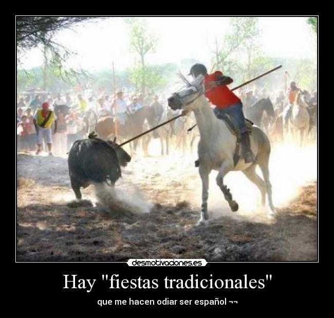 Hay fiestas tradicionales -