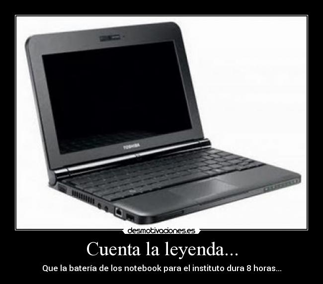 carteles asco notebook bateria horas desmotivaciones