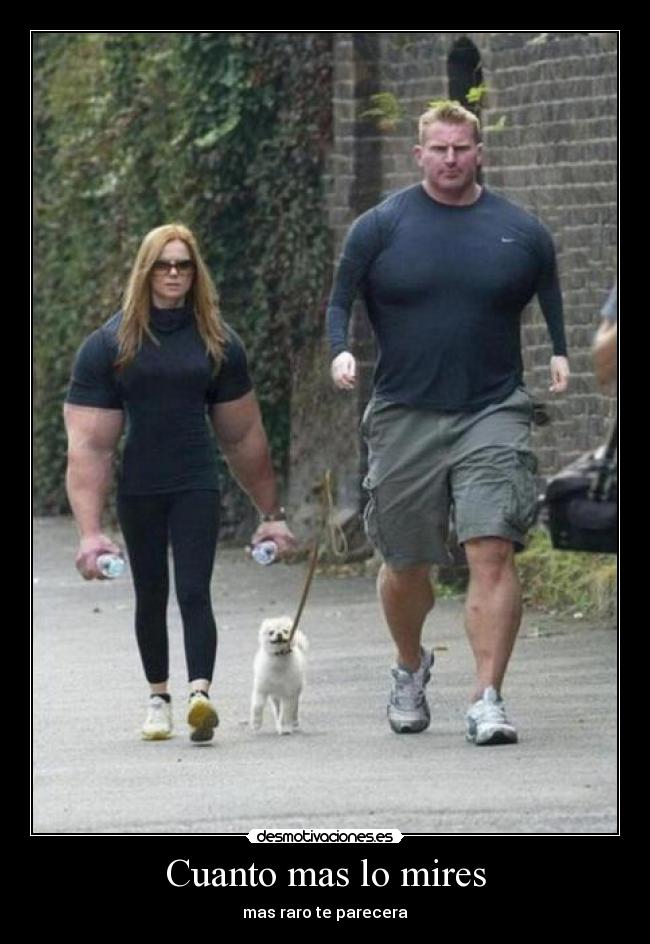 Cuanto mas lo mires - mas raro te parecera