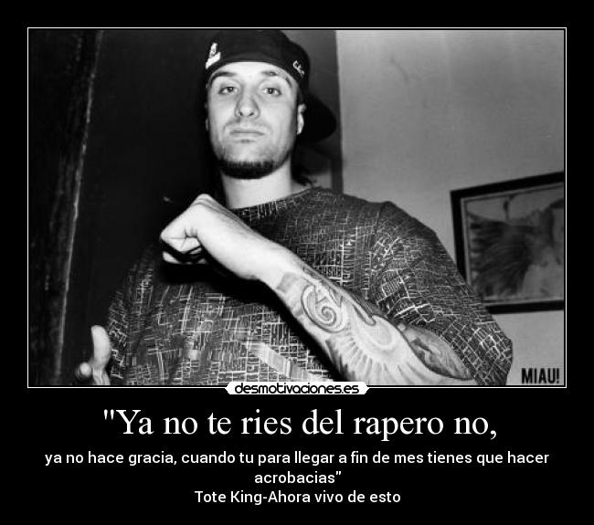 carteles tote king desmotivaciones