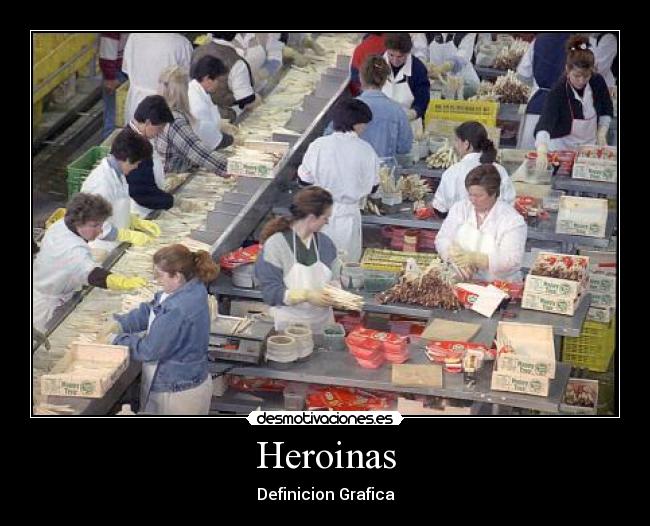 Heroinas - Definicion Grafica