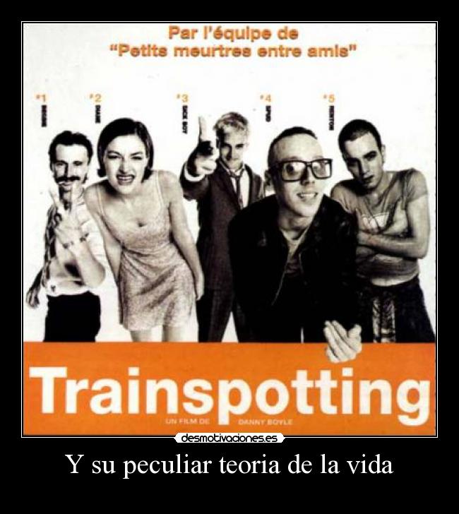 Y su peculiar teoria de la vida - 