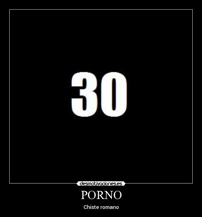 PORNO - Chiste romano