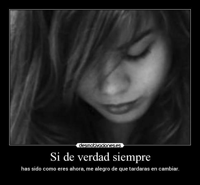 Si de verdad siempre - 