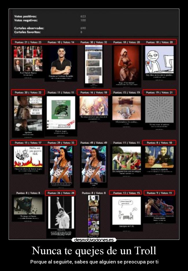 carteles trolles trolles caracoles desmotivaciones