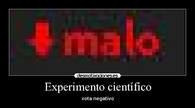 Experimento científico - 