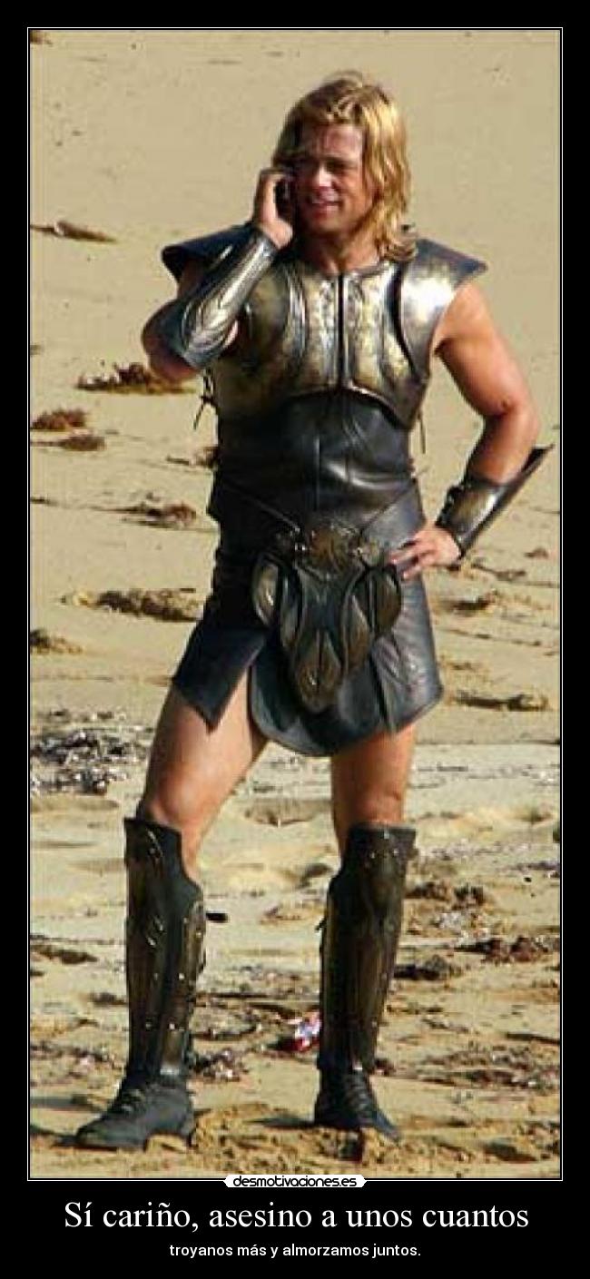 Sí cariño, asesino a unos cuantos -