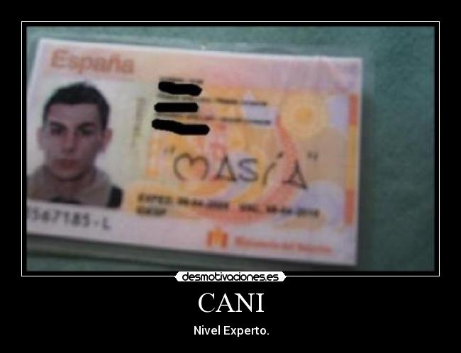 CANI - Nivel Experto.