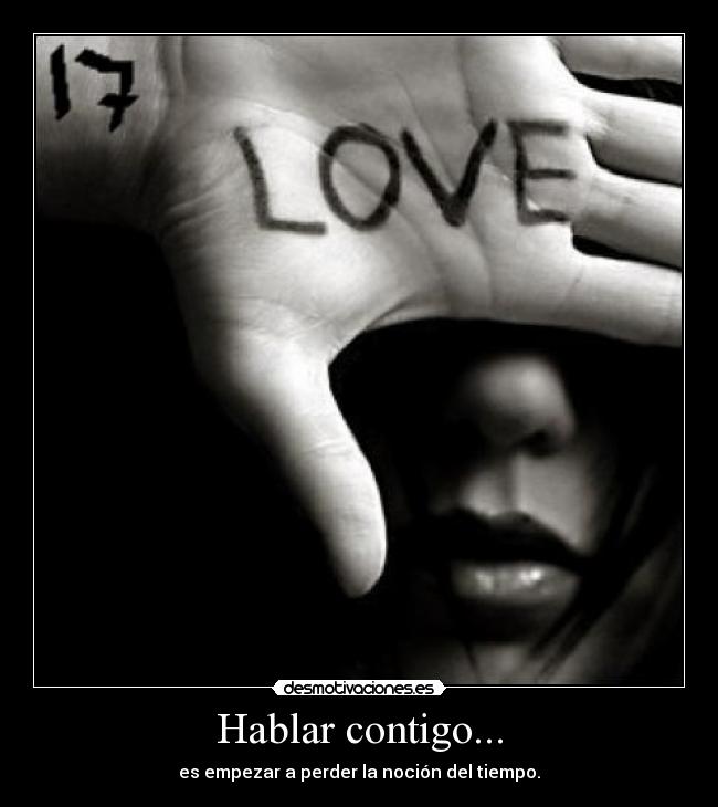 Hablar contigo... - 