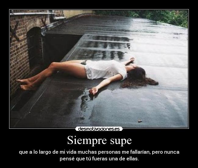 Siempre supe -
