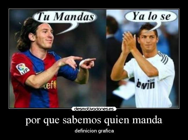por que sabemos quien manda - 