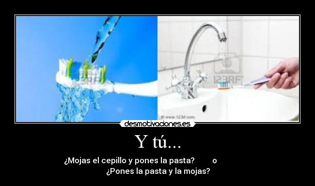 carteles cepillo pasta mojar desmotivaciones