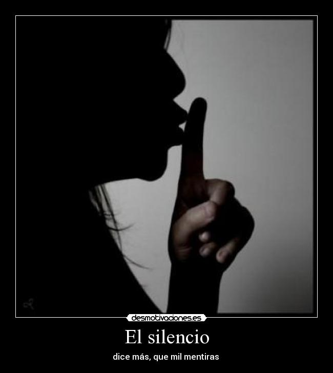 El silencio - 