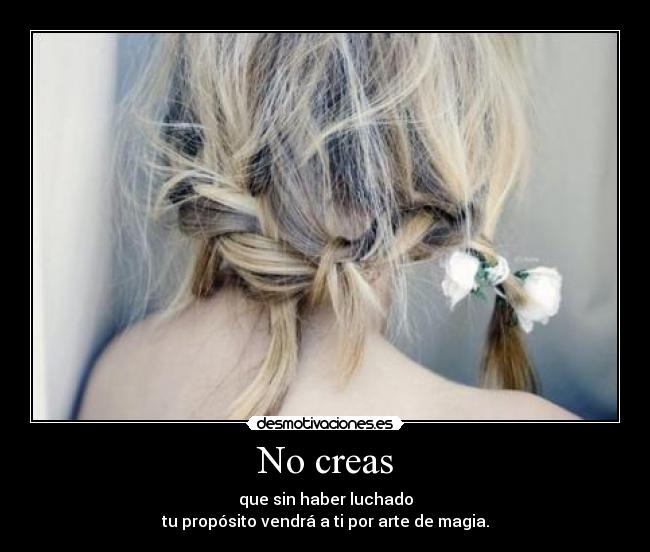 No creas - 