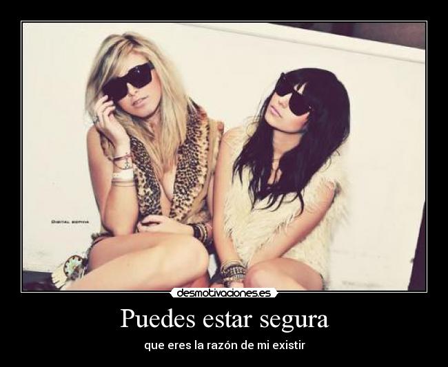 Puedes estar segura - 