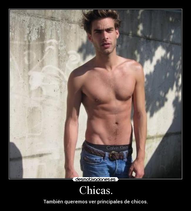 Chicas. - También queremos ver principales de chicos.