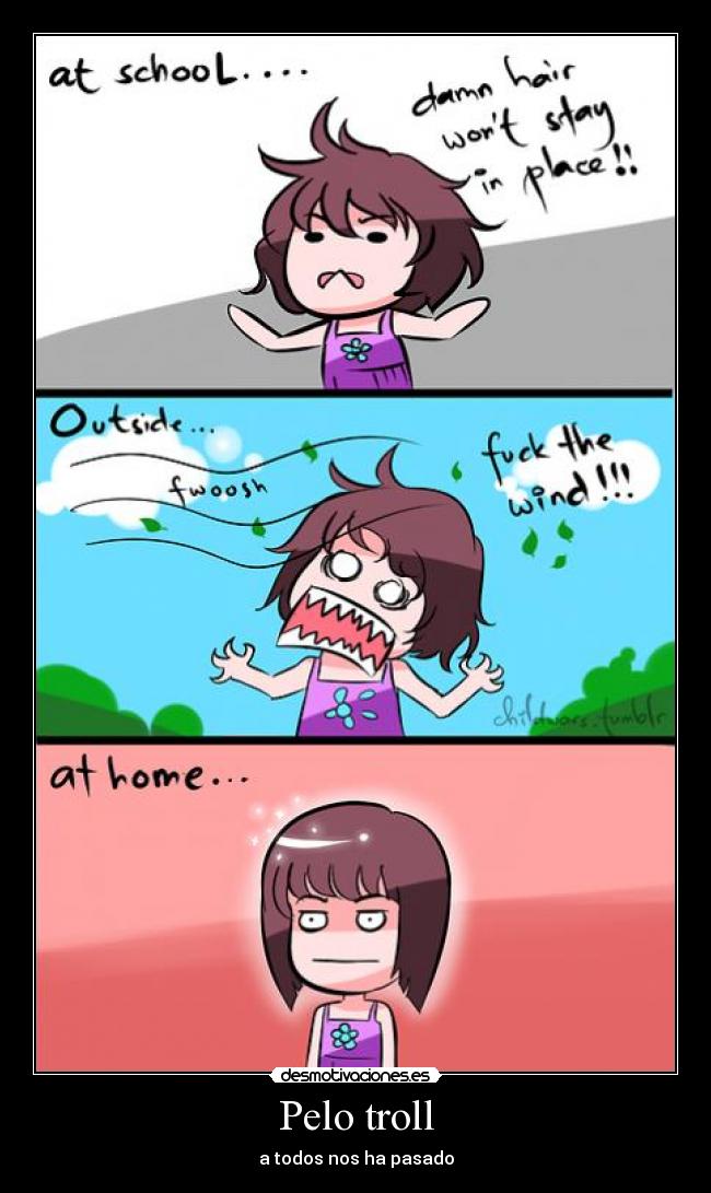 Pelo troll - a todos nos ha pasado