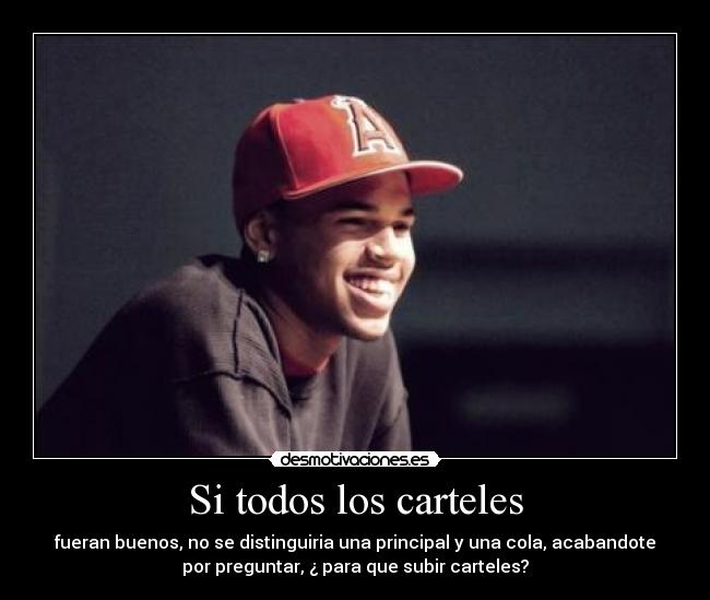 Si todos los carteles -