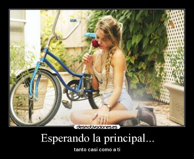 Esperando la principal... - tanto casi como a ti