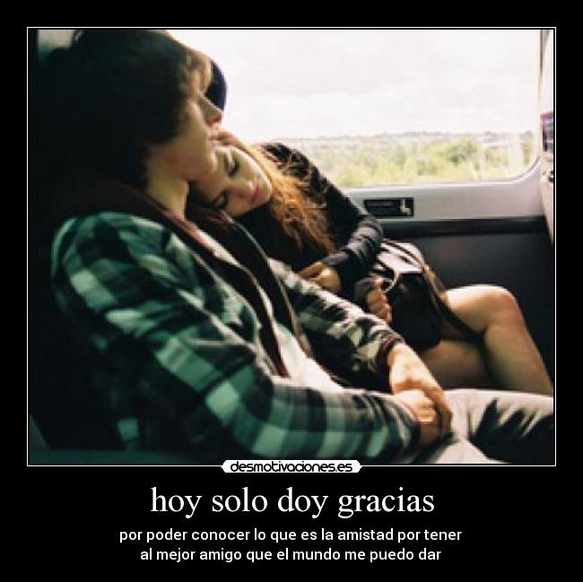 hoy solo doy gracias - 