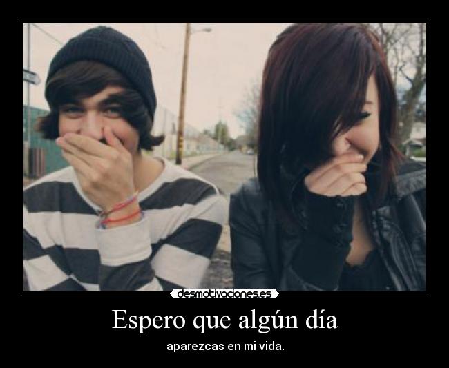 Espero que algún día - 