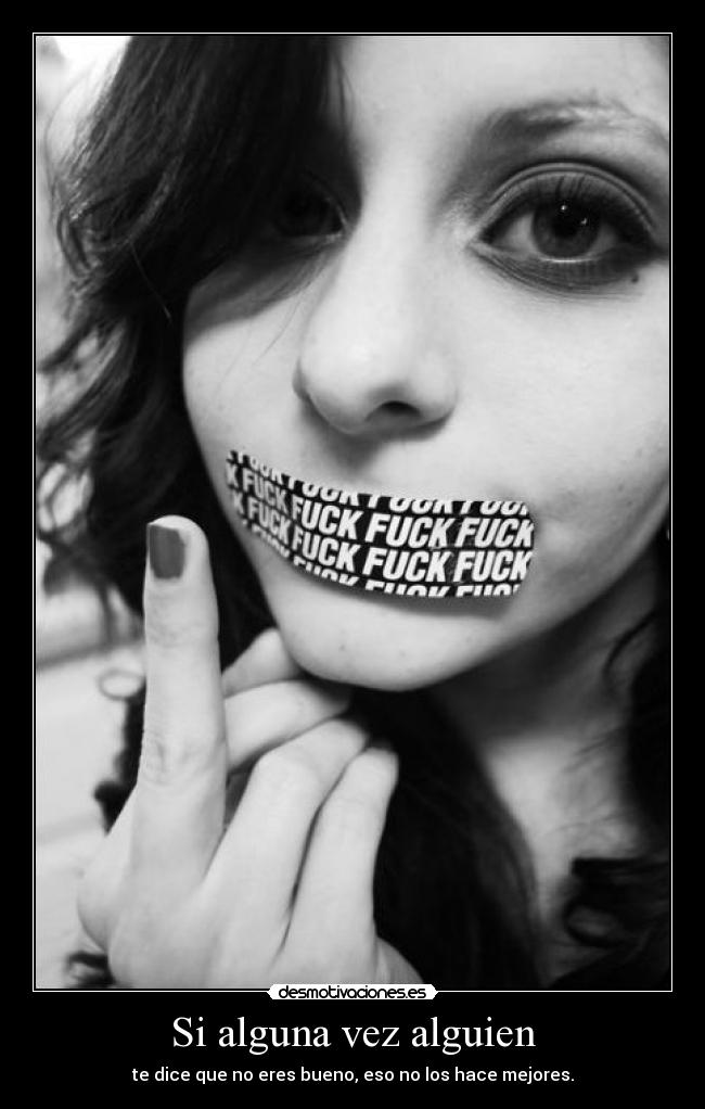 Si alguna vez alguien -