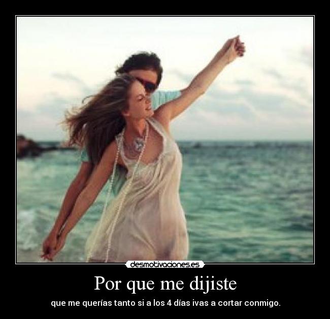Por que me dijiste - 