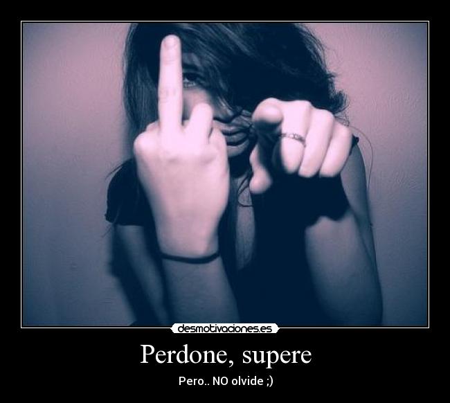 Perdone, supere -
