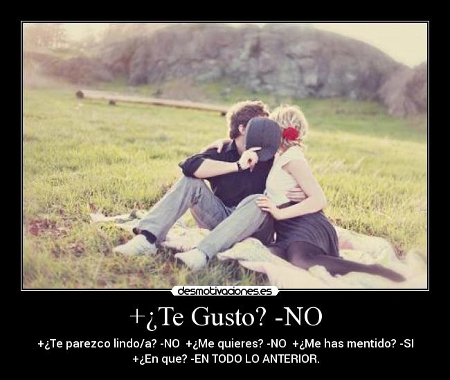 +¿Te Gusto? -NO - 