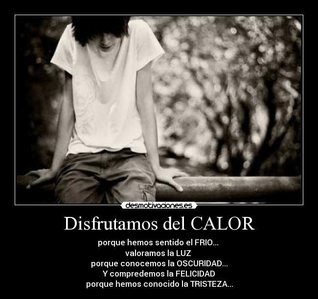 Disfrutamos del CALOR -