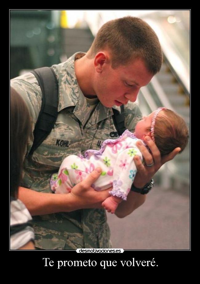 Te prometo que volveré. -