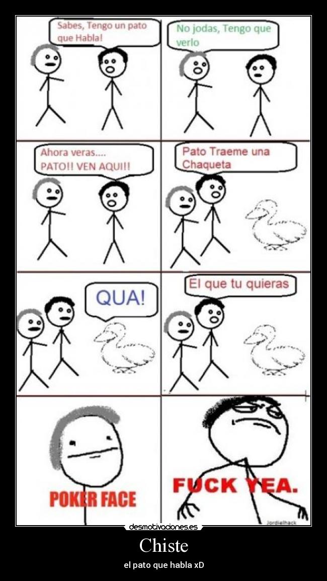 Chiste - el pato que habla xD
